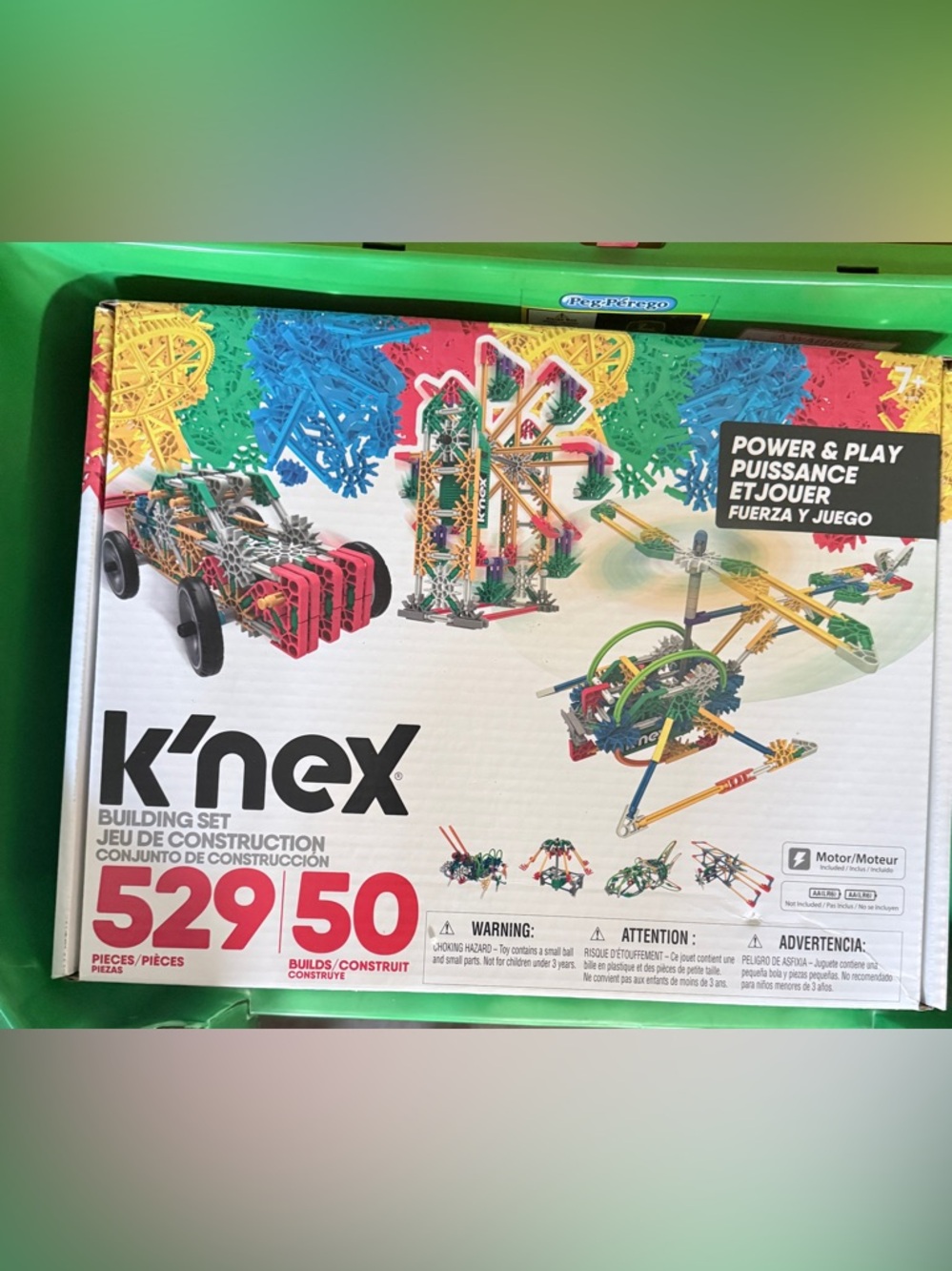 529 Piece K’NEX Building Set - Multicolor